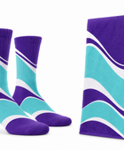 Custom Purple Squash Socks & Towel Set – Club Team Accessories