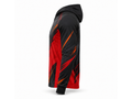 Custom Squash Quarter-Zip Hoodie – Black Red Teamwear