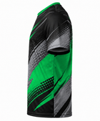 Custom ping pong Training Shirt – Green Black Sublimated Ping Pong Teamwear for Wholesale Buyers