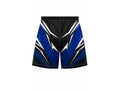 Black/Blue/White Wrestling Shorts – Team Performance Sportswear, Wholesale Bulk, Low MOQ