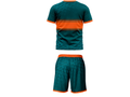 Green & Orange ESports Uniform – Team Gaming Performance Jersey & Shorts, Wholesale Bulk, Low MOQ