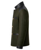 Olive Stand-Collar Hunting Coat B2B Low MOQ Hunting Manufacturer
