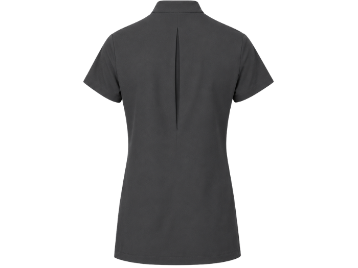 Ladies Blossom Short Sleeve Tunic Dark Grey | B2B Low MOQ Custom Workwear Manufacturer