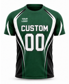 Custom Green Rugby Fanwear Shirt | Wholesale Club Supporter Shirt for Bulk Orders
