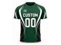 Custom Green Rugby Fanwear Shirt | Wholesale Club Supporter Shirt for Bulk Orders