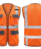Safety Reflective Ski Wear Safety Vest B2B Reflective Winterwear Manufacturer