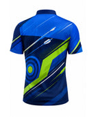 Blue & Lime Archery Jersey – Wholesale Bulk Team Jersey, Low MOQ, Performance Sportswear