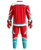 Red Custom Hockey Uniform – Wholesale Bulk Team Kit, Low MOQ, B2B Performance Apparel