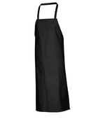 Full-Length Bib Apron Black | B2B Low MOQ Hospitality Workwear Manufacturer