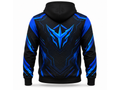Custom Esports Hoodie | Wholesale Gaming Team Pullover Hoodie | Black Purple Green | Apparels Bridge
