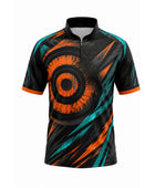 Black & Orange Axe Throwing Jersey – Bulk Team Jersey, Low MOQ, Wholesale Performance Sportswear
