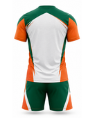 White & Green Custom Volleyball Uniform – Wholesale Bulk Team Kit, Low MOQ, B2B Performance Apparel
