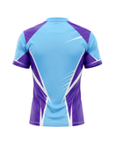 Purple and blue Custom Rugby Jersey – Wholesale Bulk Team Kit, Low MOQ, B2B Performance Apparel
