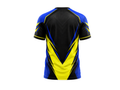 Blue, Black & Yellow ESports Jersey – Team Gaming Performance Wear, Wholesale Bulk, Low MOQ