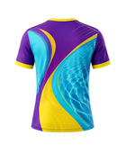 Wholesale Teal & Coral Swimming Jersey Set – Custom Performance Swimwear, Low MOQ, Bulk Order