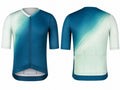 Custom Cycling Jersey – Blue Gradient Team Uniform, Wholesale, Low MOQ, Bulk Sportswear
