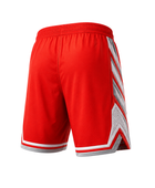 Red Custom Football Shorts – Wholesale Bulk Team Uniform, Low MOQ, B2B Performance Apparel