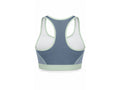 Grey & White Basketball Bra – Athletic Performance Bra, Wholesale Bulk, Low MOQ