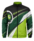 Custom Archery Full-Zip Jacket – Green Black Sublimated Team Outerwear for Clubs and Wholesale Buyers