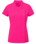 Ladies Blossom Short Sleeve Tunic Hot Pink | B2B Low MOQ Custom Workwear Manufacturer