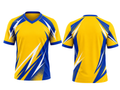 Wholesale Lacrosse Jerseys – Custom Team Uniforms, Bulk Orders, Low MOQ, Performance Sportswear (Yellow, Blue, White)