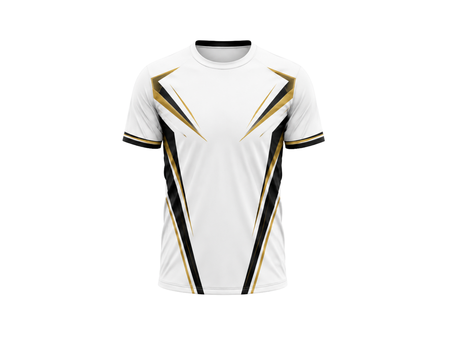 Custom Cornhole League T-Shirt – White Black Yellow Teamwear for Wholesale Buyers design preview