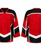Custom Red Goalie Hockey Jersey – Wholesale Team Jersey for Clubs