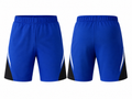 Custom Badminton Shorts – Blue & Black, Wholesale, Low MOQ, Bulk Sportswear