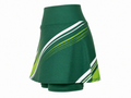 Custom Green Women Tennis Skort – Lime White Team Skirt for Clubs