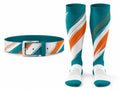 Custom Teal Softball Belt and Socks Set – Wholesale Team Uniform Accessories