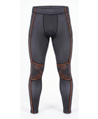 Custom BJJ Spats Compression Tights – Charcoal Red MMA No-Gi Teamwear for Wholesale Buyers