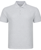 Polo Shirt B2B Low MOQ Short Sleeve Uniform Top Grey Workwear