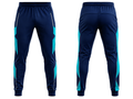 Custom Bowling Shorts – Navy & Light Blue, Wholesale, Low MOQ, Bulk Sportswear