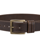 Hunting Leather Belt – Dark Brown | B2B Low MOQ