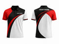Custom Golf Polo Shirt | Wholesale Golf Club Polo | White Black Red | Apparels Bridge
