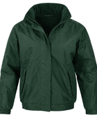 Security Workwear Jacket – Low MOQ B2B Waterproof Outerwear in Green
