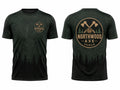 Custom Forest Green Axe Throwing Venue T-Shirt | Wholesale Apparel