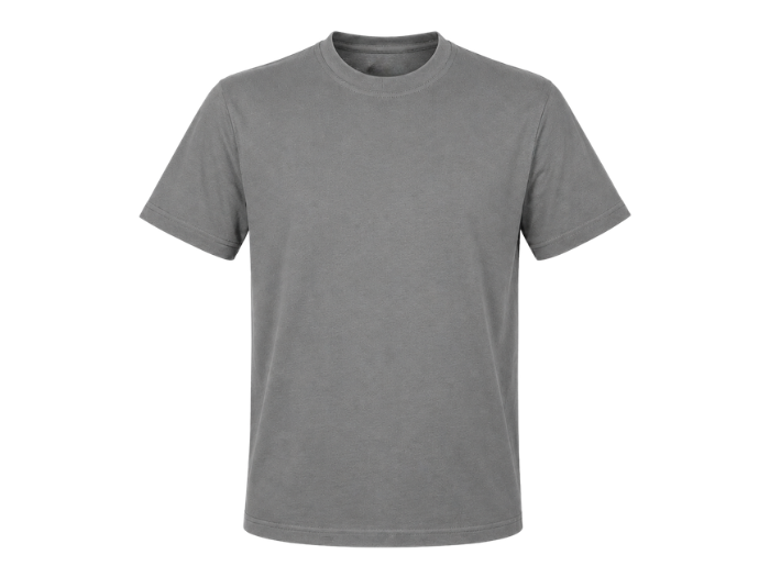 Cleaner T-Shirt - Grey B2B Low MOQ Custom Cleaner Workwear Manufacturer front design preview