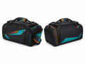 Custom Black Teal Flag Football Duffle Bag – Wholesale Team Sports Bag