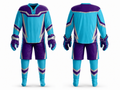 Light Blue Custom Hockey Uniform – Wholesale Bulk Team Kit, Low MOQ, B2B Performance Apparel