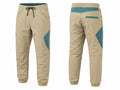Bouldering Pants – Custom Beige Teal Climbing Teamwear Wholesale
