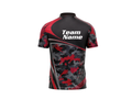 Custom Bowling Jersey Red & Black Camouflage – Bulk Order / Wholesale / Low MOQ