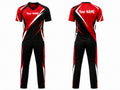 Red & Black Training Uniform – Bulk Activewear, Low MOQ, Wholesale Performance Sportswear