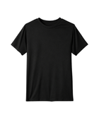School Short Sleeve Performance Tee Black | B2B Low MOQ Wholesale