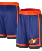 Navy & Orange Basketball Shorts – Wholesale Bulk Team Kit, Low MOQ, B2B Performance Apparel
