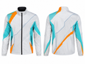 Custom White Teal Lacrosse Warm-Up Jacket – Wholesale Full-Zip Teamwear