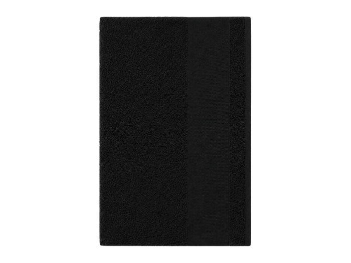B2B Hairdressing Cotton Hand Towel Black Custom Salon Towel