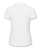 B2B Women’s Hairdressing Polo Shirt White Low MOQ Custom Workwear