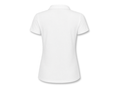 B2B Women’s Hairdressing Polo Shirt White Low MOQ Custom Workwear