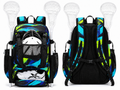 Custom Lacrosse Stick Backpack – Black Blue Wholesale Gear Bag